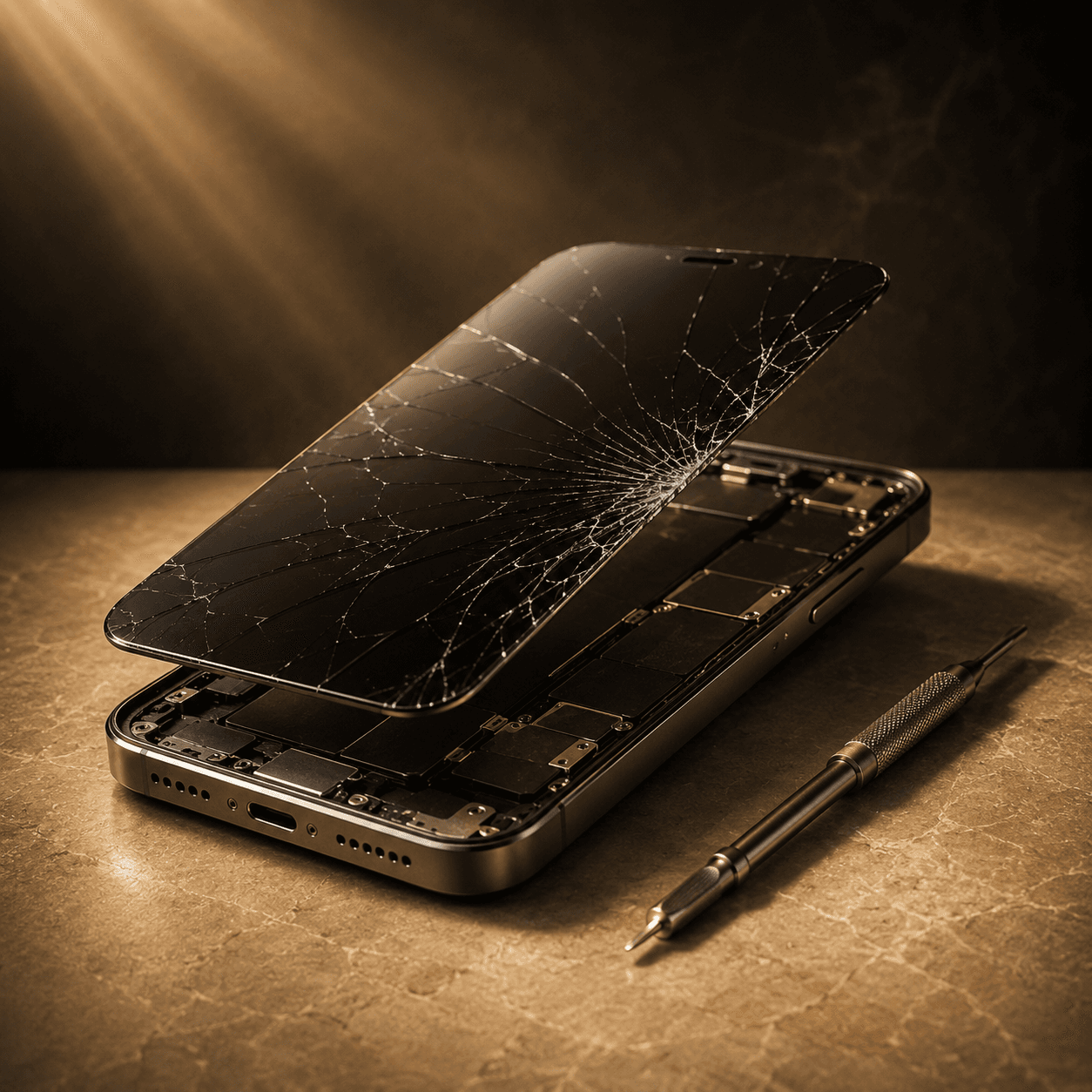 Screen Replacement — service visual